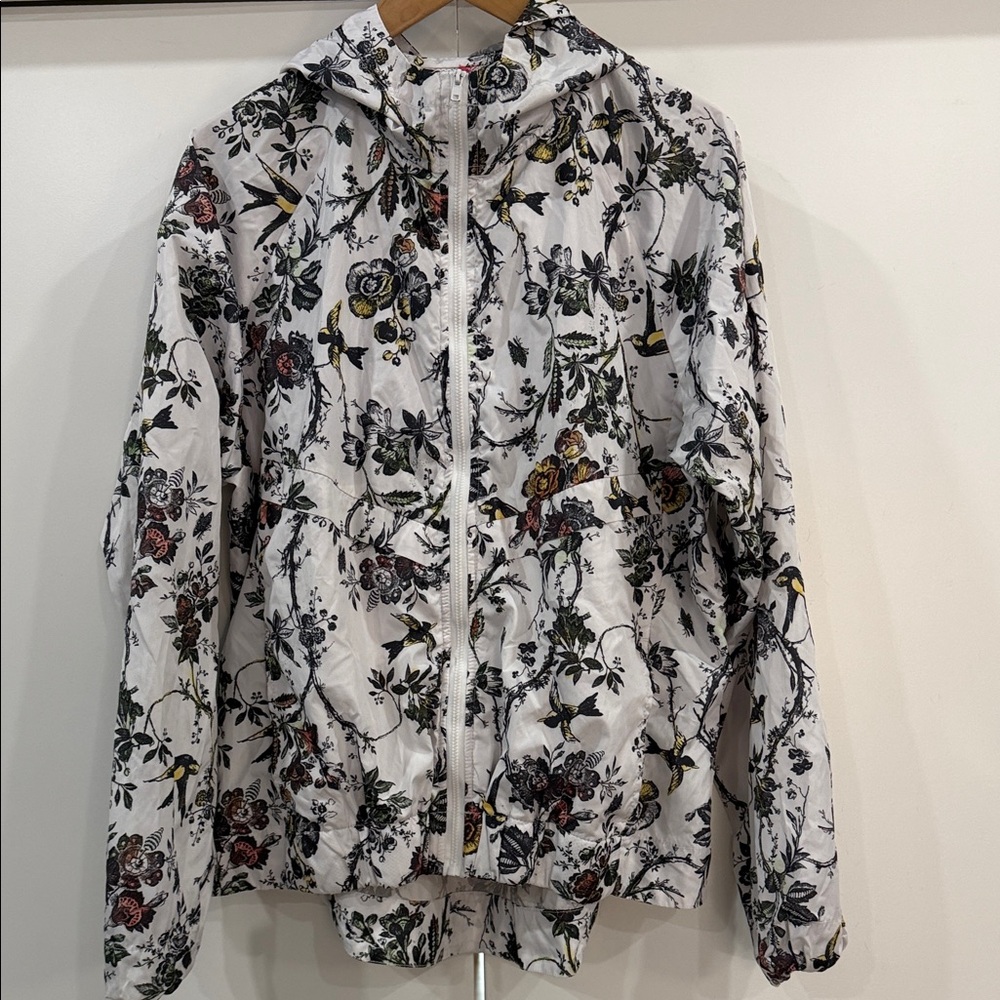 UNIONBAY Floral Mesh-Lined pockets Jacket ( box Z)